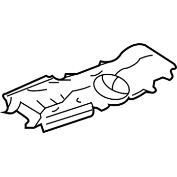 Mercedes-Benz GL350 Air Duct - 164-830-04-46