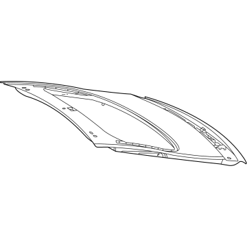 Mercedes-Benz AMG GT Black Series Liftgates - 190-740-32-00