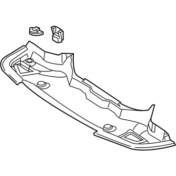 Mercedes-Benz 211-520-44-23 Front Deflector Mercedes-Benz 211-520-44-23 Front Deflector
