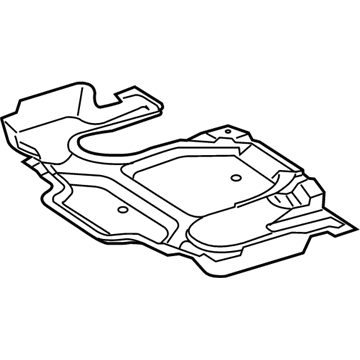 Mercedes-Benz 211-524-22-30 Rear Deflector Mercedes-Benz 211-524-22-30 Rear Deflector