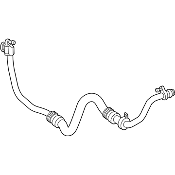 Mercedes-Benz E63 AMG S Oil Cooler Hose - 213-501-13-01