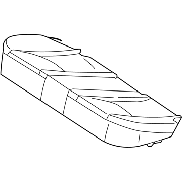 Mercedes-Benz C250 Seat Cushion - 204-920-00-50