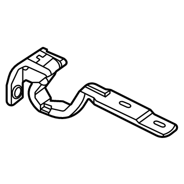 Mercedes-Benz EQE 350 SUV Liftgate Hinge - 296-740-29-00