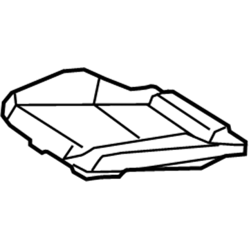 Mercedes-Benz C250 Seat Cushion - 204-910-88-00