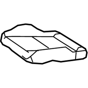 Mercedes-Benz C250 Seat Cushion - 204-910-79-46-8P26