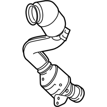 Mercedes-Benz S63 AMG E Performance Catalytic Converter - 223-490-08-00