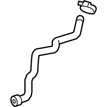 Mercedes-Benz E400 Cooling Hose - 212-501-04-84
