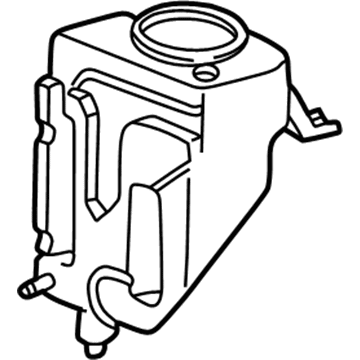 Mercedes-Benz E320 Windshield Washer Fluid Reservoir - 210-869-09-20