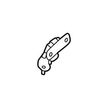 Mercedes-Benz AMG GT 55 Door Hinge - 192-740-10-00