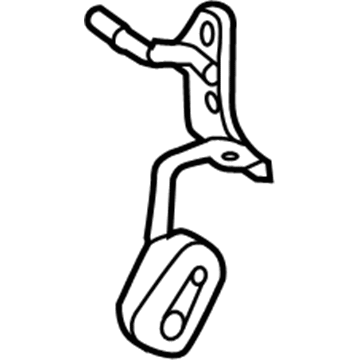 Mercedes-Benz E63 AMG S Muffler Strap - 212-490-12-37