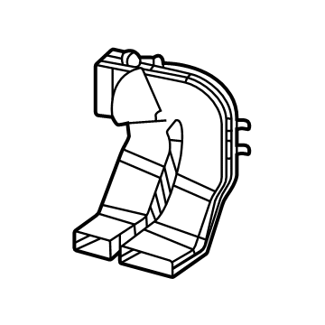 Mercedes-Benz GLE53 AMG SUV Air Duct - 167-831-42-00