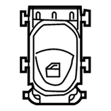 Mercedes-Benz CLK320 Power Window Switch - 209-820-35-10-9116