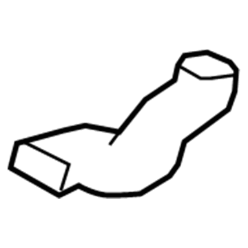 Mercedes-Benz R63 AMG Air Duct - 251-831-09-46