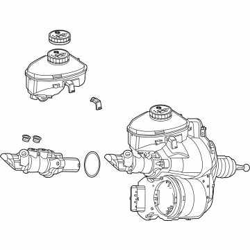 Mercedes-Benz SL63 AMG S E Performance Brake Booster - 000-900-48-50