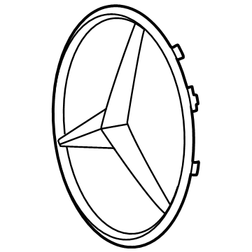 Mercedes-Benz Emblem - 000-888-13-00