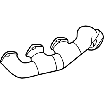 Mercedes-Benz SLK32 AMG Exhaust Pipe - 112-140-11-09