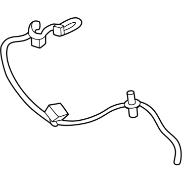 Mercedes-Benz GLC63 AMG S E Performance Fuel Door Release Cable - 254-750-04-00