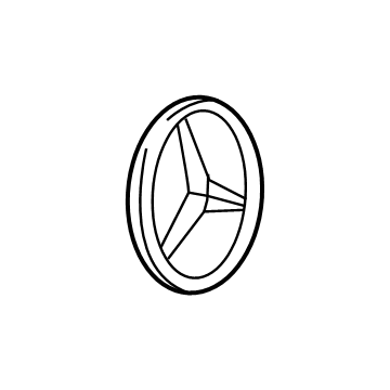Mercedes-Benz EQE 500 SUV Emblem - 099-810-85-00-9999