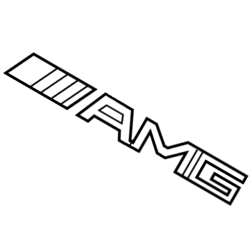 Mercedes-Benz CLS53 AMG Emblem - 257-817-09-00