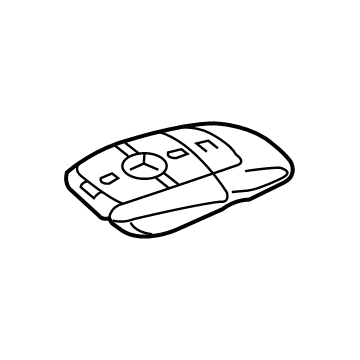 Mercedes-Benz E63 AMG S Key Fob - 213-905-48-11-9999