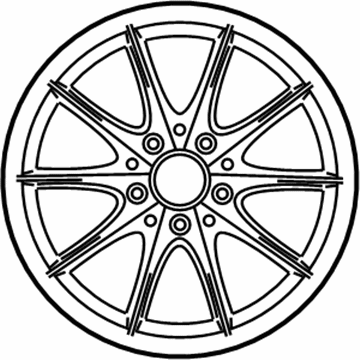 Mercedes-Benz 246-401-00-02-64-9765 Wheel Mercedes-Benz 246-401-00-02-64-9765 Wheel