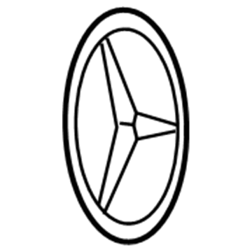 Mercedes-Benz C43 AMG Emblem - 205-810-00-18-64-7831