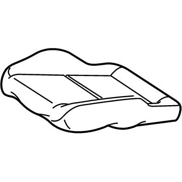 Mercedes-Benz GLC350e Seat Cushion - 205-910-09-46-8S40