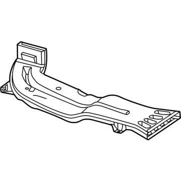 Mercedes-Benz EQE SUV AMG Air Duct - 294-831-08-00