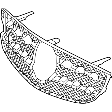Mercedes-Benz Grille - 253-888-20-00
