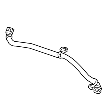Mercedes-Benz E350 Coolant Reservoir Hose - 238-501-93-00