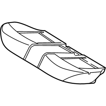 Mercedes-Benz E250 Seat Cushion - 212-920-15-50