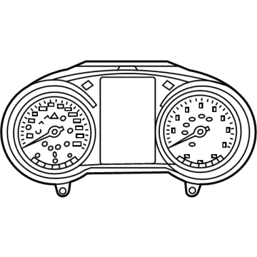 Mercedes-Benz AMG GT C Tachometer - 190-900-83-02
