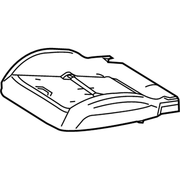 Mercedes-Benz SLK55 AMG Seat Cushion - 172-910-94-00