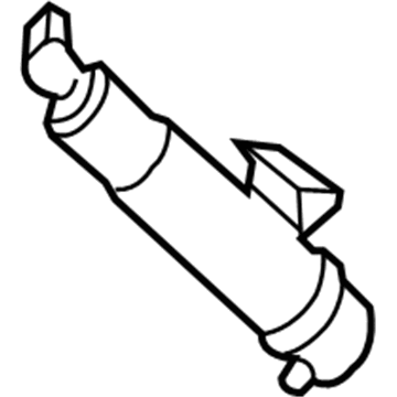 Mercedes-Benz SLK280 Windshield Washer Nozzle - 171-860-10-47