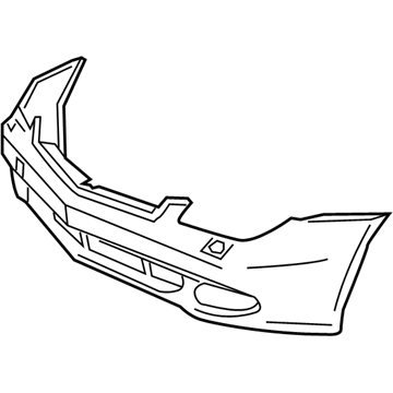 Mercedes-Benz CLS550 Bumper Cover - 219-885-03-25