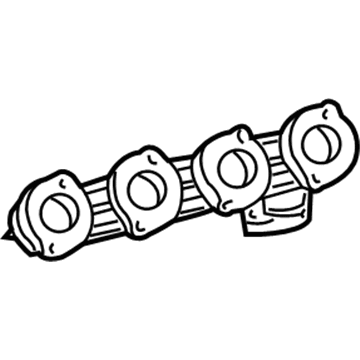 Mercedes-Benz CLK55 AMG Exhaust Pipe - 113-140-40-09
