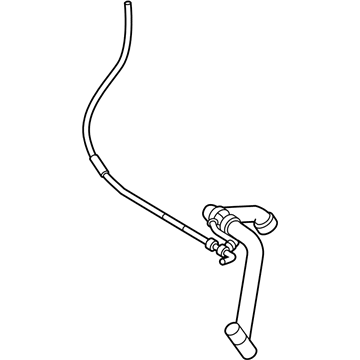 Mercedes-Benz SLK320 Cooling Hose - 170-501-25-82
