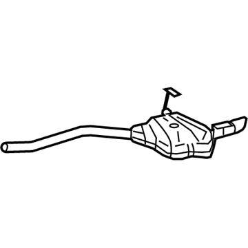 Mercedes-Benz GL320 Exhaust Pipe - 164-490-49-16-64