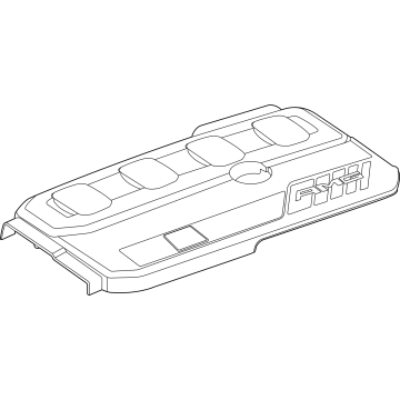 Mercedes-Benz 139-010-47-04 ENGINE COVER Mercedes-Benz 139-010-47-04 ENGINE COVER