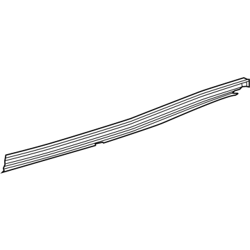 Mercedes-Benz EQB 250+ Door Moldings - 247-735-52-01