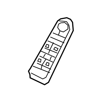 Mercedes-Benz Power Window Switch - 222-905-03-09-7P82