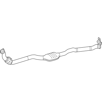 Mercedes-Benz GLE53 AMG SUV Exhaust Pipe - 167-490-29-03