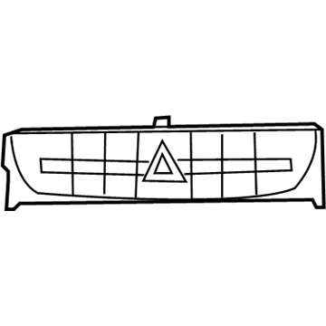 Mercedes-Benz Hazard Warning Switch - 211-821-93-79-7167