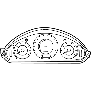 Mercedes-Benz E350 Tachometer - 211-440-68-11-80
