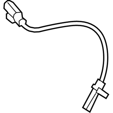 Mercedes-Benz ABS Sensor - 166-905-41-02