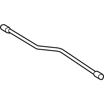 Mercedes-Benz Hydraulic Hose - 166-420-04-48-64