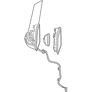 Mercedes-Benz Metris Car Mirror - 447-811-45-00