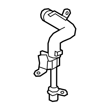 Mercedes-Benz CLA45 AMG S Coolant Pipe - 139-200-11-00