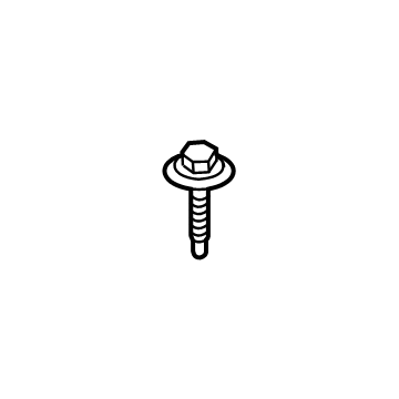 Mercedes-Benz S63 AMG E Performance Headlight Screws - 000-990-81-25