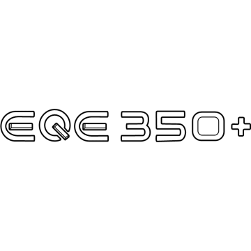 Mercedes-Benz EQE 350+ Emblem - 295-817-33-00